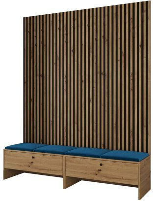 Hartford 485 Έπιπλο Εισόδου με Καθρέπτη 170x44x206εκ.