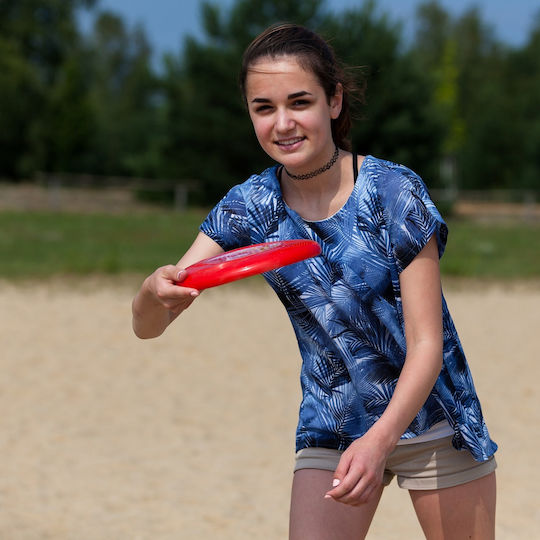Frisbee Schildkrot Speeddisc Basic Flying Disk Red