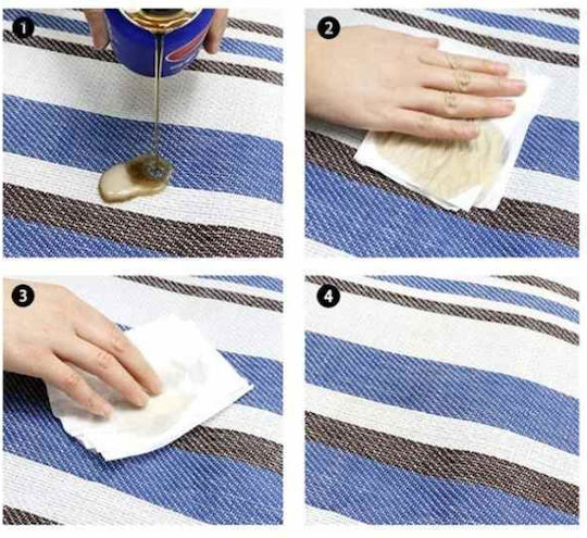 Picnic Beach Blanket Foldable Bag Model Waterproof Oxford 200 x 145 Cm Blue