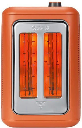 Buydeem Тостер Двуместна 900W Оранжев