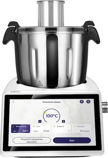 MPM Perfecto Z Стенд миксер 1800W с Неръждаема Купа 4.5лт