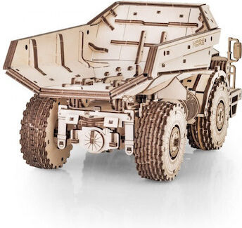 Ewa Jucărie de Construcție din Lemn Dump Truck for Earthworks pentru Copii 14+ ani+ Ani