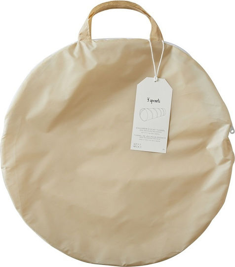 3 Sprouts Kids Play Tunnel Circle for 3+ years Beige