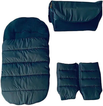 Sac de picioare pentru cărucior Negru