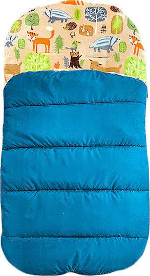 Universal Kinderwagen-Fußsack Hellblau