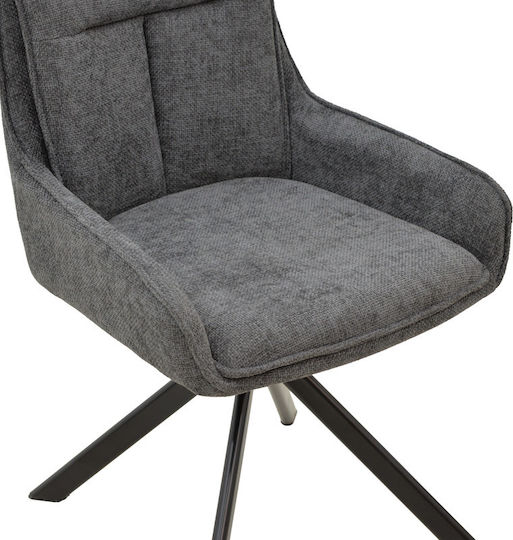 Konelian Scaune Bucătărie Anthracite 1buc 54x63x88buc