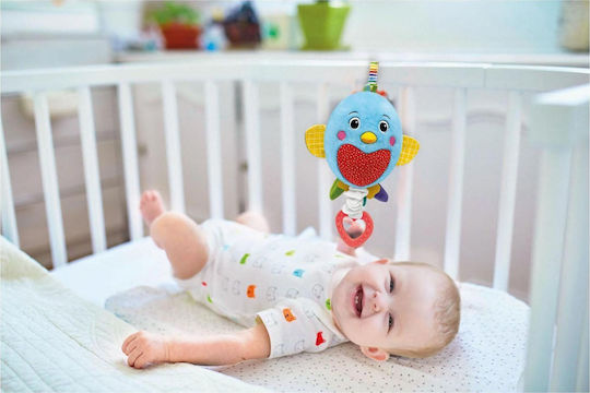 Baby Clementoni Окачена Играчка За Детско Легло Plush Музикална Птица За Новородени