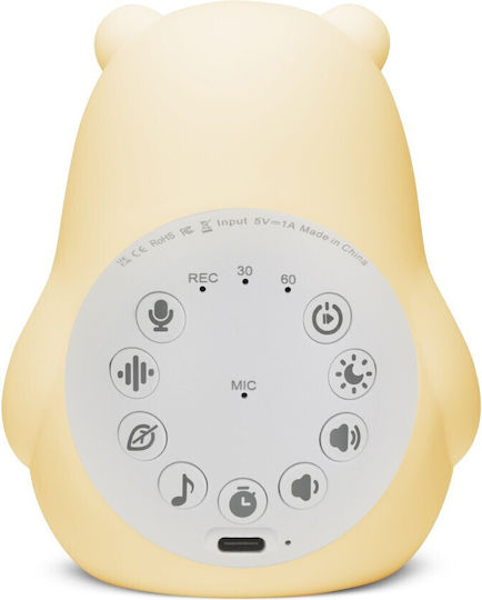 Mama Said Schlafspielzeug aus Silikon mit Musik, Licht und Geräuschen für 0++ Monate