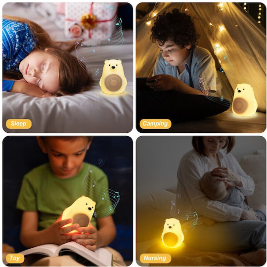 Mama Said Schlafspielzeug aus Silikon mit Musik, Licht und Geräuschen für 0++ Monate