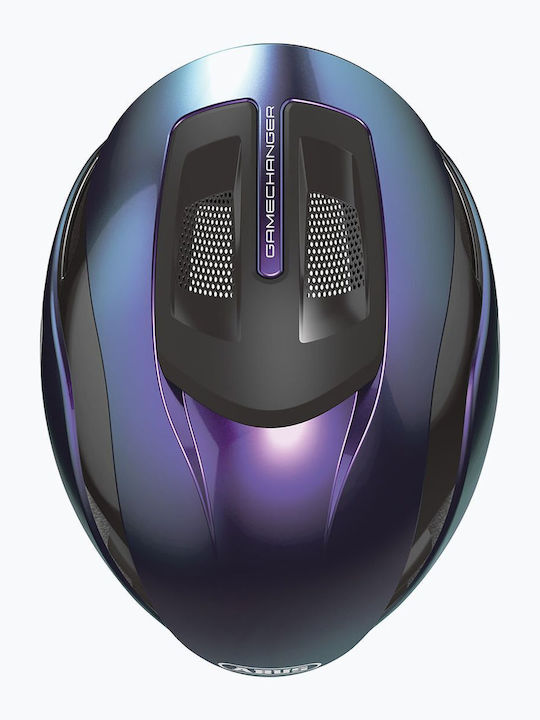 Abus Gamechanger Каска за колоездене Улично осветление Flip Flop Purple