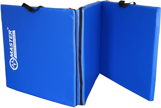 Master Fitnessmatte Blau (180x60x3.5cm)