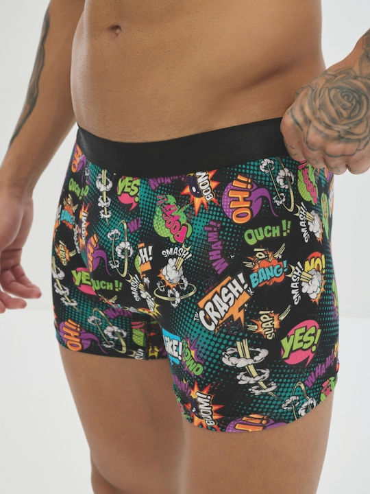 Pop Art Men's Boxer Multicolour