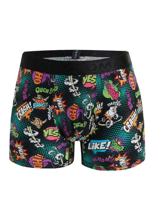 Pop Art Men's Boxer Multicolour