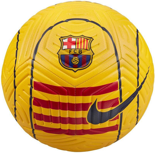 Nike F.C. Barcelona Strike Soccer Ball Yellow