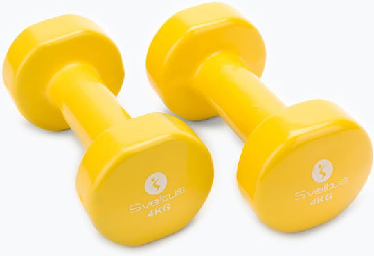 Sveltus Epoxy Dumbbell Σετ Βαράκια Βινυλίου 2 x 4kg