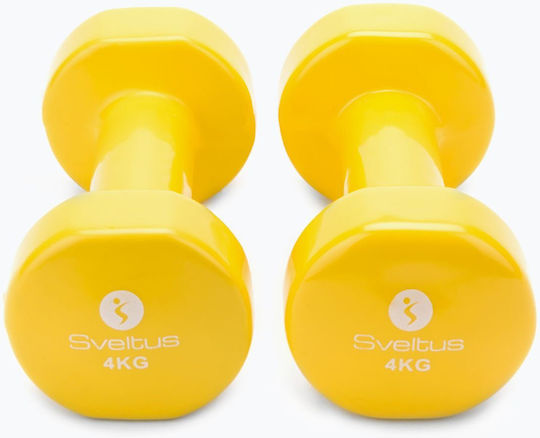 Sveltus Epoxy Dumbbell Σετ Βαράκια Βινυλίου 2 x 4kg