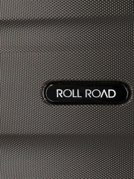 Roll Road Flex Cabin Travel Suitcase with 4 Wheels Height 55cm