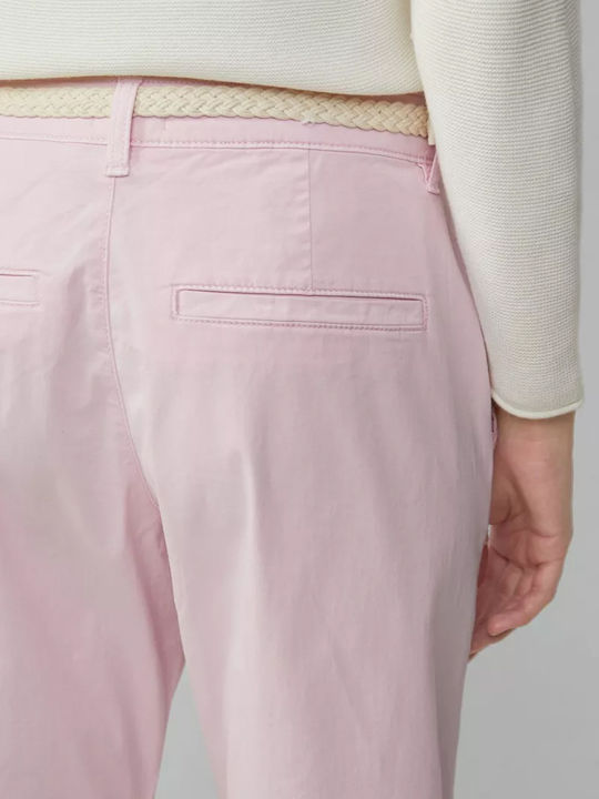 Women's Fabric Trousers Pink