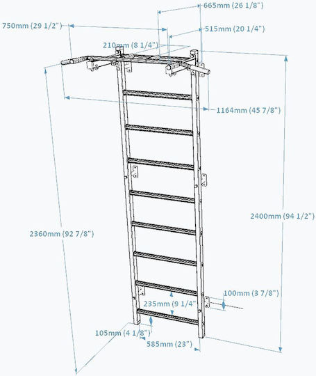 BenchK 311W Πολύζυγο για Χρήστη έως 150kg