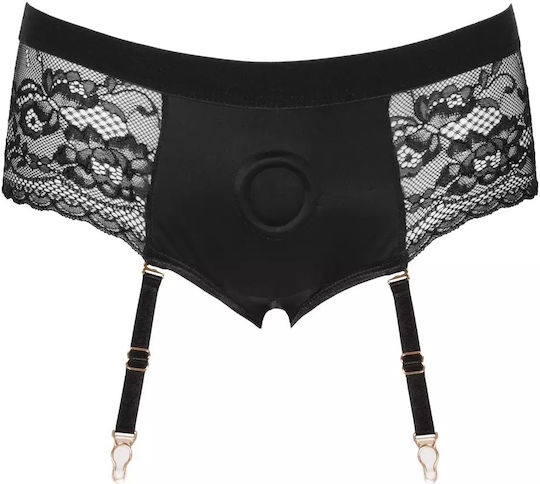 You2Toys Strap-on Panties Xs Εσώρουχο σε Μαύρο Χρώμα