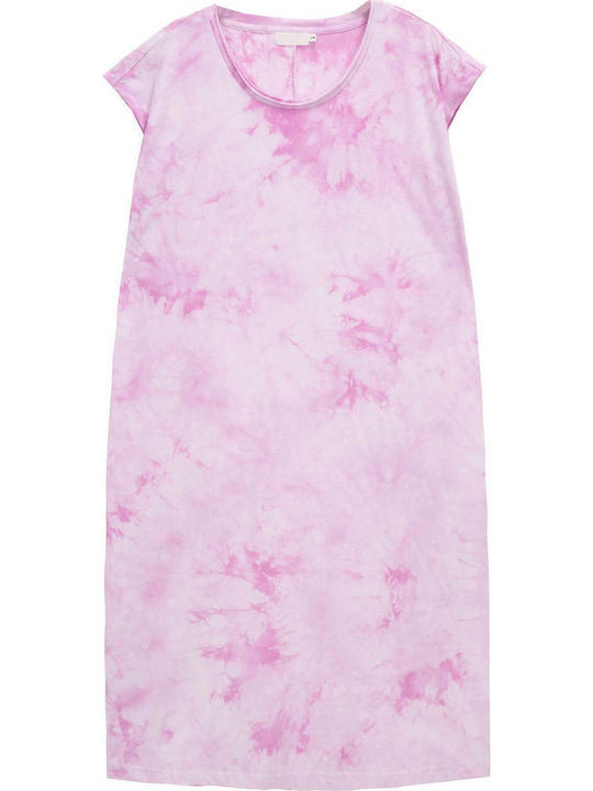 Summer Midi Dress Pink