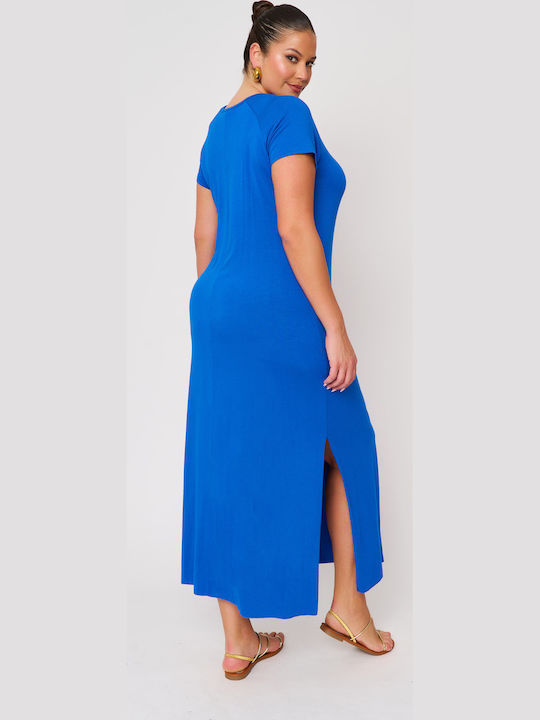 Summer Midi Dress with Tearing Roua