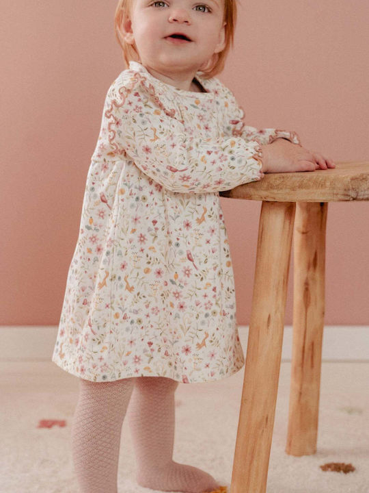 Little Dutch Set Kids Tights Multi Fairy Garden