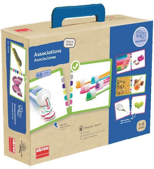 Akros Educational Game 68 Matching Cards Images 3-8 Years 20530