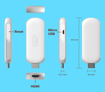 Homatics Smart TV Stick Full HD Bluetooth / HDMI Google Assistant Compatible