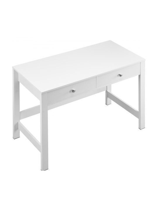 Παιδικό Γραφείο από Μελαμίνη Λευκό 100x48x75.1cm