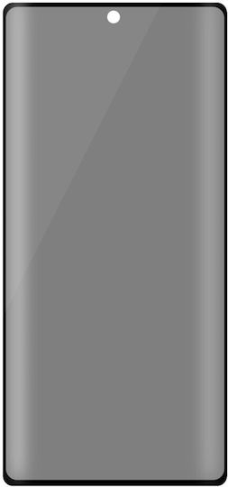Privacy Full Face Tempered Glass Black (Motorola Edge 60 Fusion 5G, Motorola)