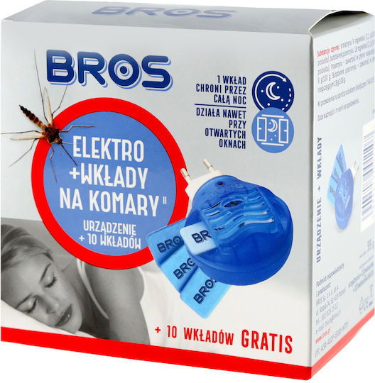 Bros Συσκευή για Ταμπλέτες για Κουνούπια 10τμχ