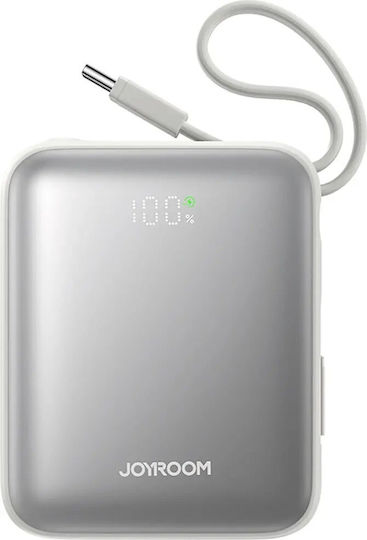 Joyroom JR-PBF27 Външна Батерия 10000mAh 22.5W с USB-C Изходен Порт Power Delivery Бяла