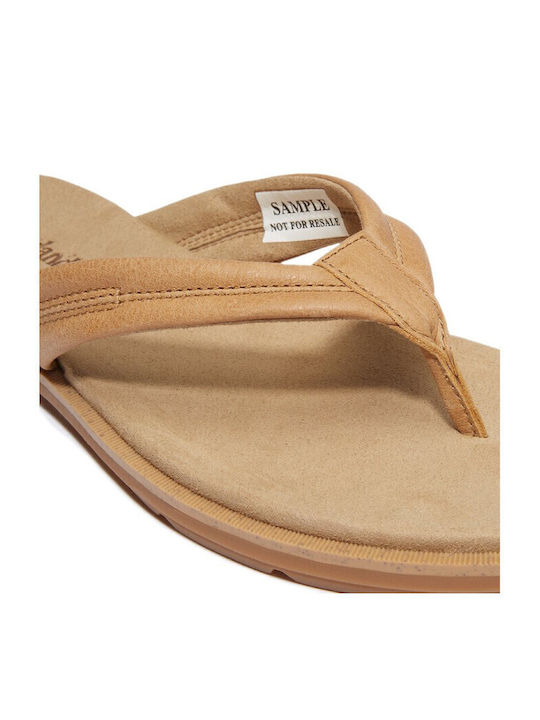 Flache Sandalen für Damen in Beige Farbe