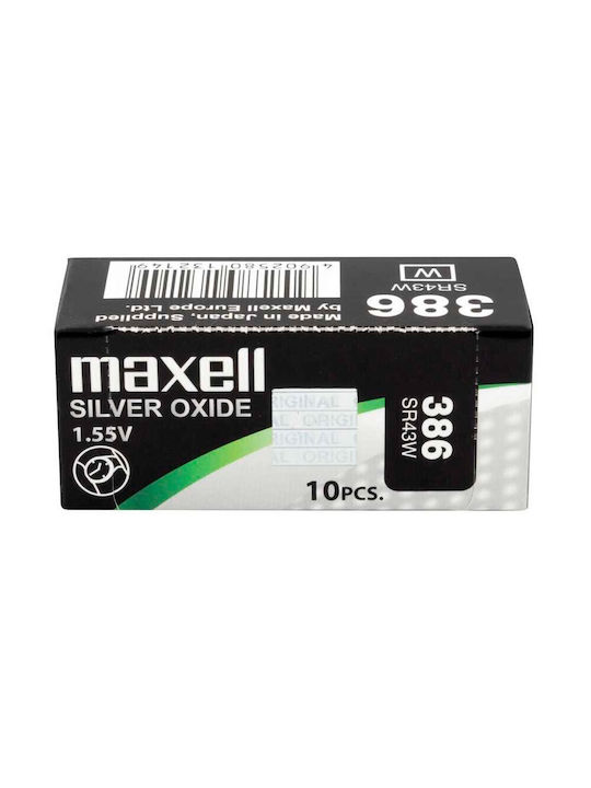 Buttoncell Maxell 386 Sr43w Sr43 Τεμ 1