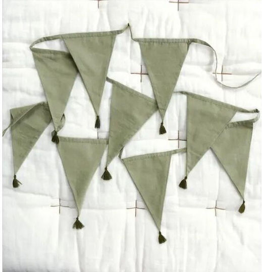 Fabric Garland Disty Sage A Little Lovely Company