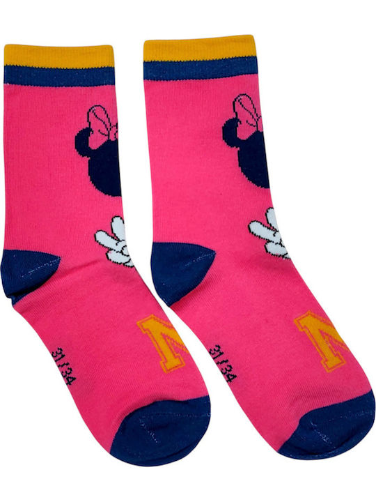 Disney Детски чорапи Minnie Colorful 3 Чифта