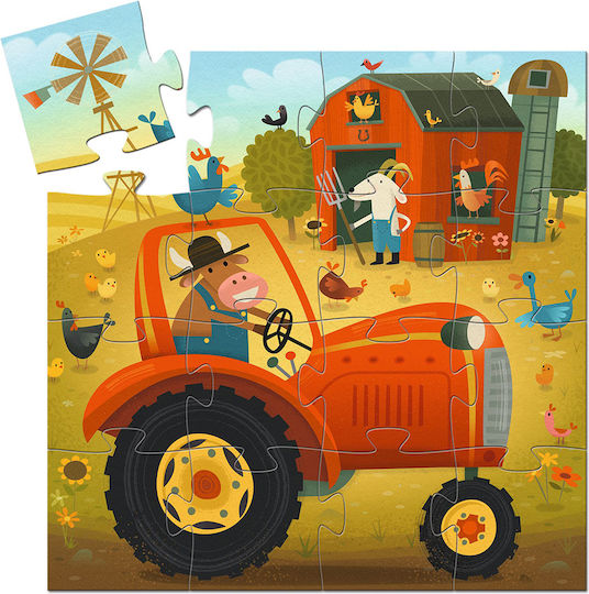 Kinderpuzzle für 3+ Jahre alt+ Jahre 16pcs Djeco