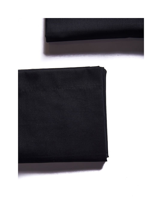 Comfort Σετ Μαξιλαροθήκες Μαύρο 50x70εκ.
