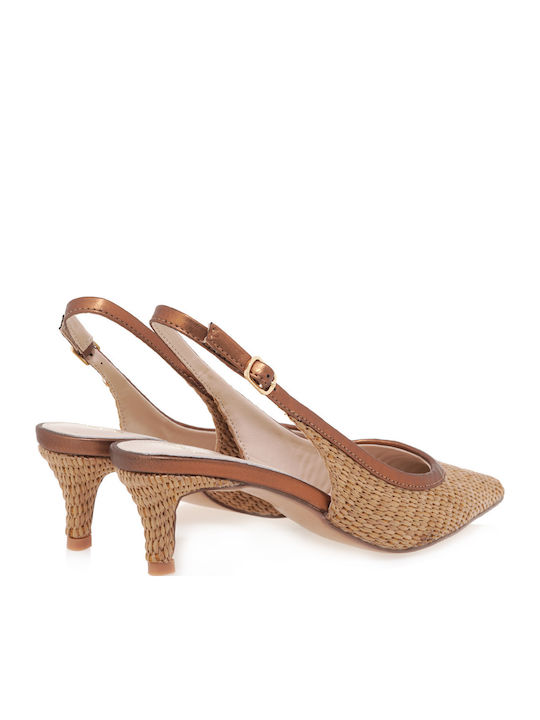 Iris342 Pumps mit mittelhohem Absatz Braun