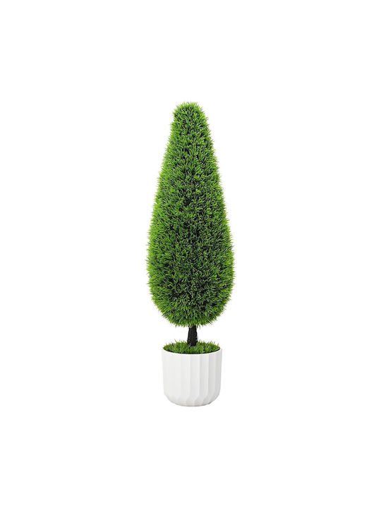 vidaXL Plantă Artificială Tuia în Ghiveci 24x90 cm Verde
