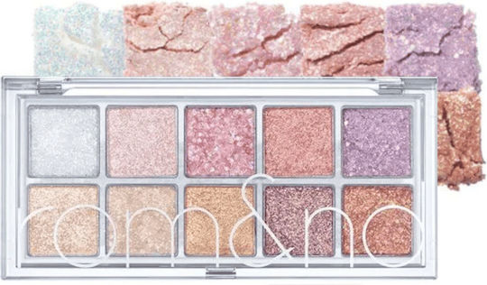 Rom&nd Better Than Eye Shadow Palette Matte in Solid Form 00 Light & Glitter Garden 7.5gr