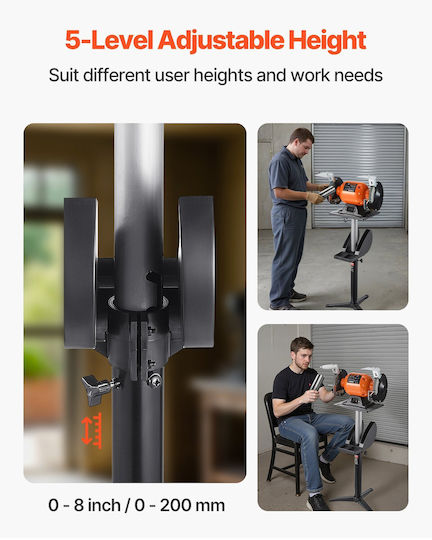 Vevor TSMCDZYZXZTGXLTSR001V0 Power Tool Stand Fixed Benchtop