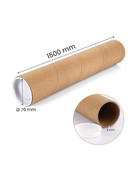 Tub de Desen Ecologic cu Capacul Maro