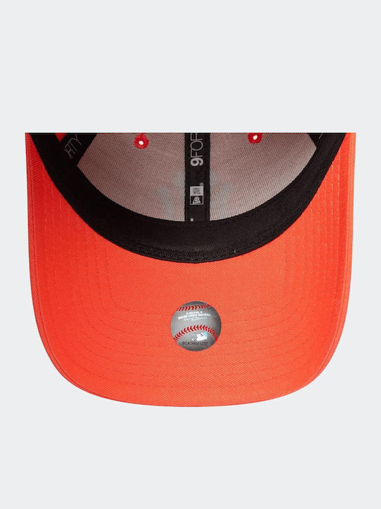 New Era New York Yankees Women's MLB League Essential Orange 9Forty Adjustable Cap Orange Hat