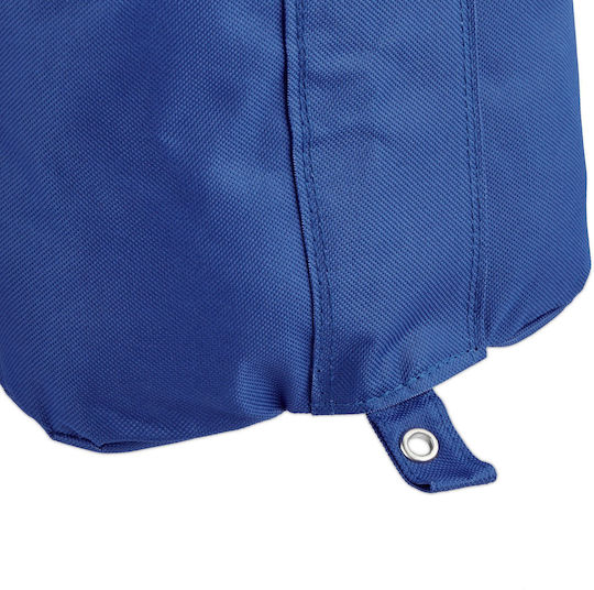 Set 4 Sacii de Ancorare pentru Pavilion Relaxdays Dimensiuni 40 X 42 Cm Capacitate de Umplere 10 Kg per Sac Albastru Negru
