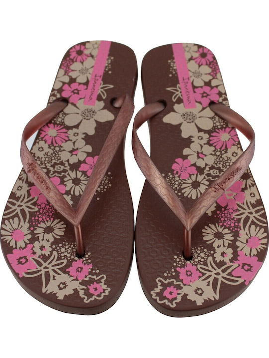 Classica Flip Flops in Brown