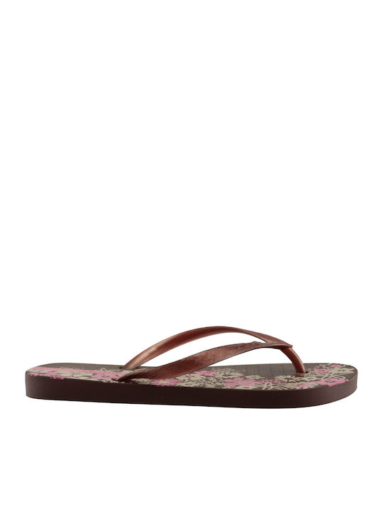 Classica Flip Flops in Brown