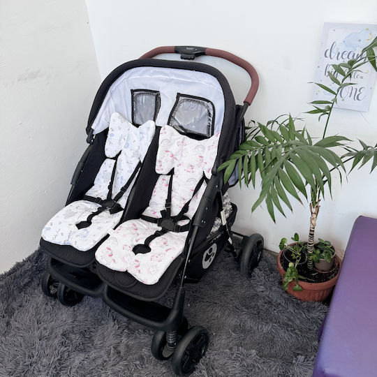 Stroller Seat Liner Blue
