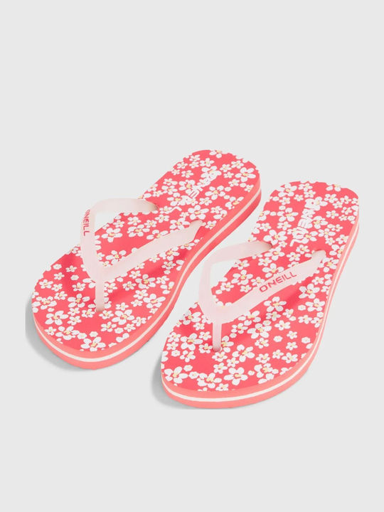 Kids' Flip Flops Pink Profile